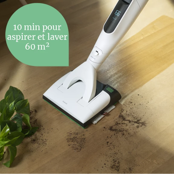 Pack tout-en-un - Aspirateur laveur sans fil Kobold VK7